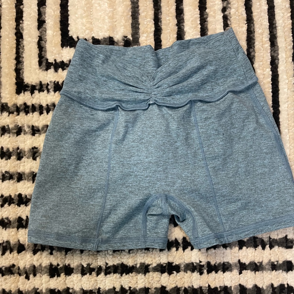 Bombshell Sportswear Blue Athletic Shorts - Picture 7 of 8